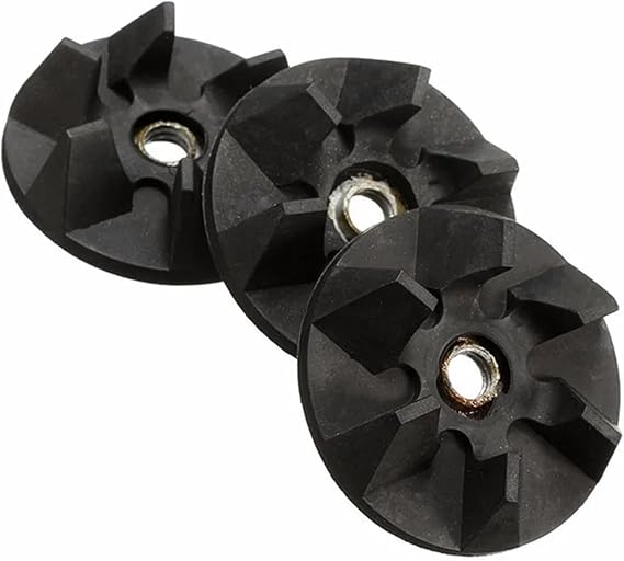 3PCS 38mm Black Replacement Rubber Gear Clutch Reverse Screw Blender Drive Easy Installation