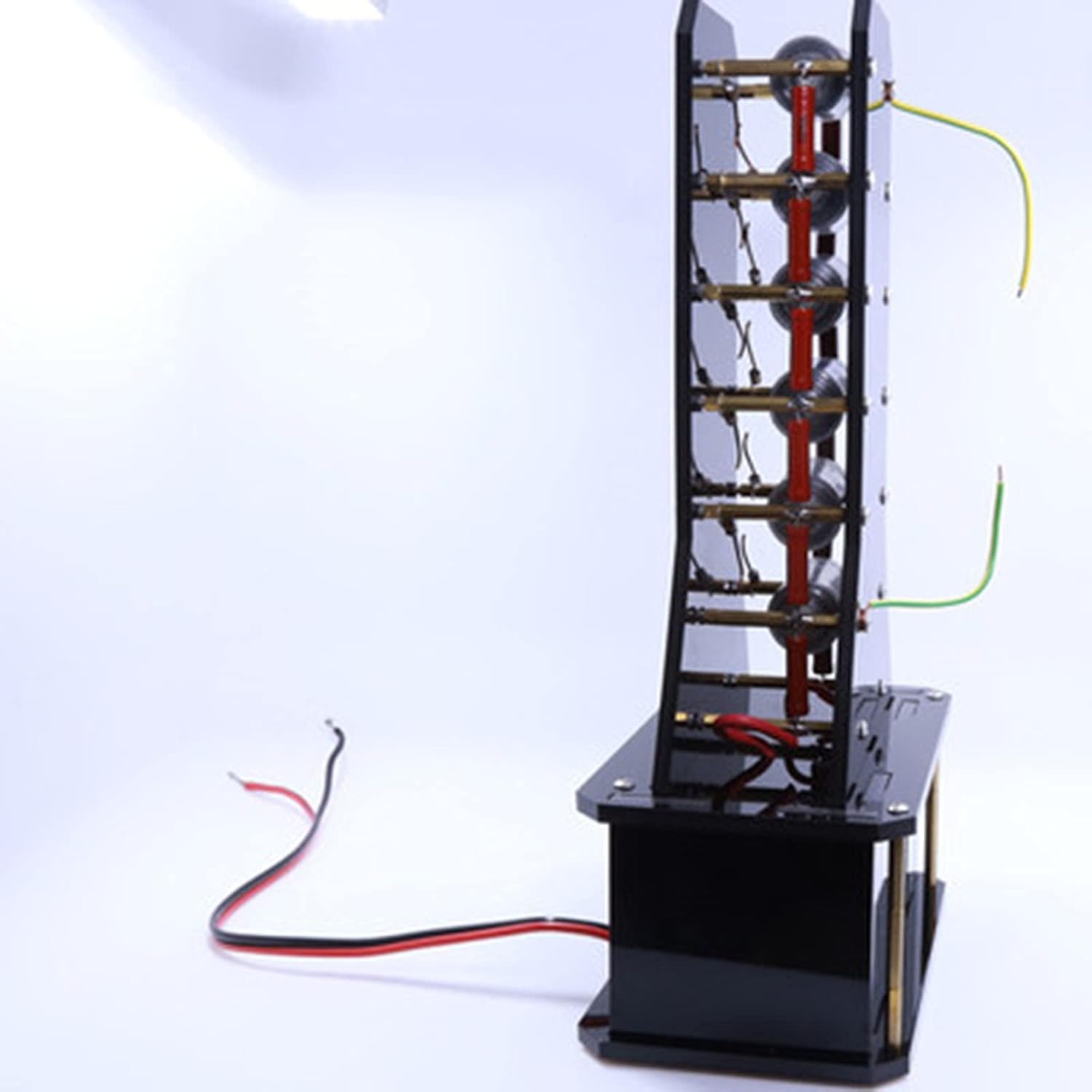 Six-Stage Marx Generator Electrical Experiment, Pulse High Voltage Generator - Lightning Simulation DIY for Teaching Develop Intelligence(with 24v Power Supply)