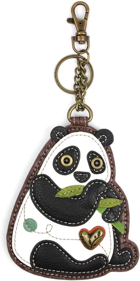 CHALA Wilderness Collection Women's Decorative Key Fob/Coin Purse Accessory (New Panda)