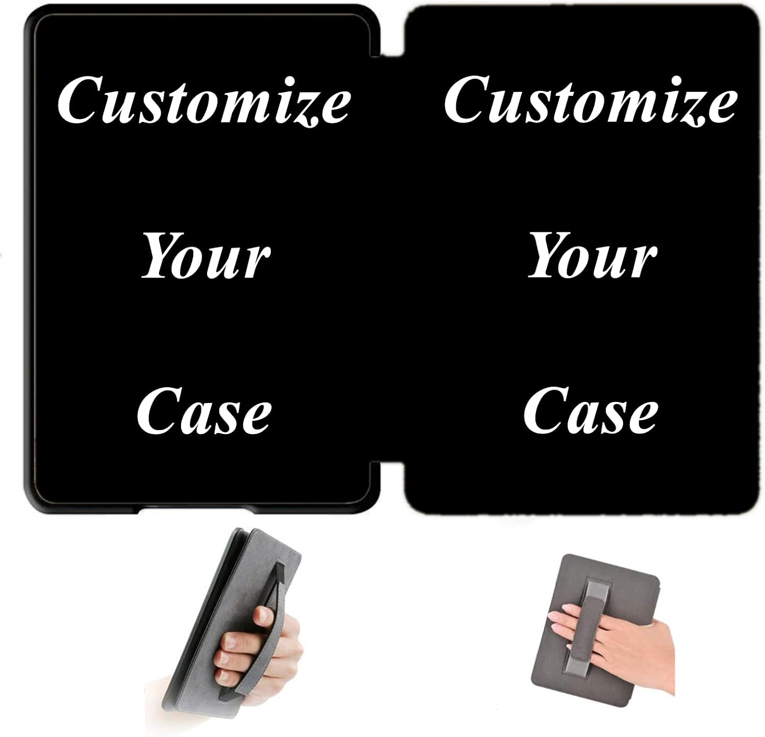 Custom Photo Case with Hand Strap for Kindle 10th Generation Released in 2019, Model J9G29R - Waterproof Case with Auto Wake and Sleep