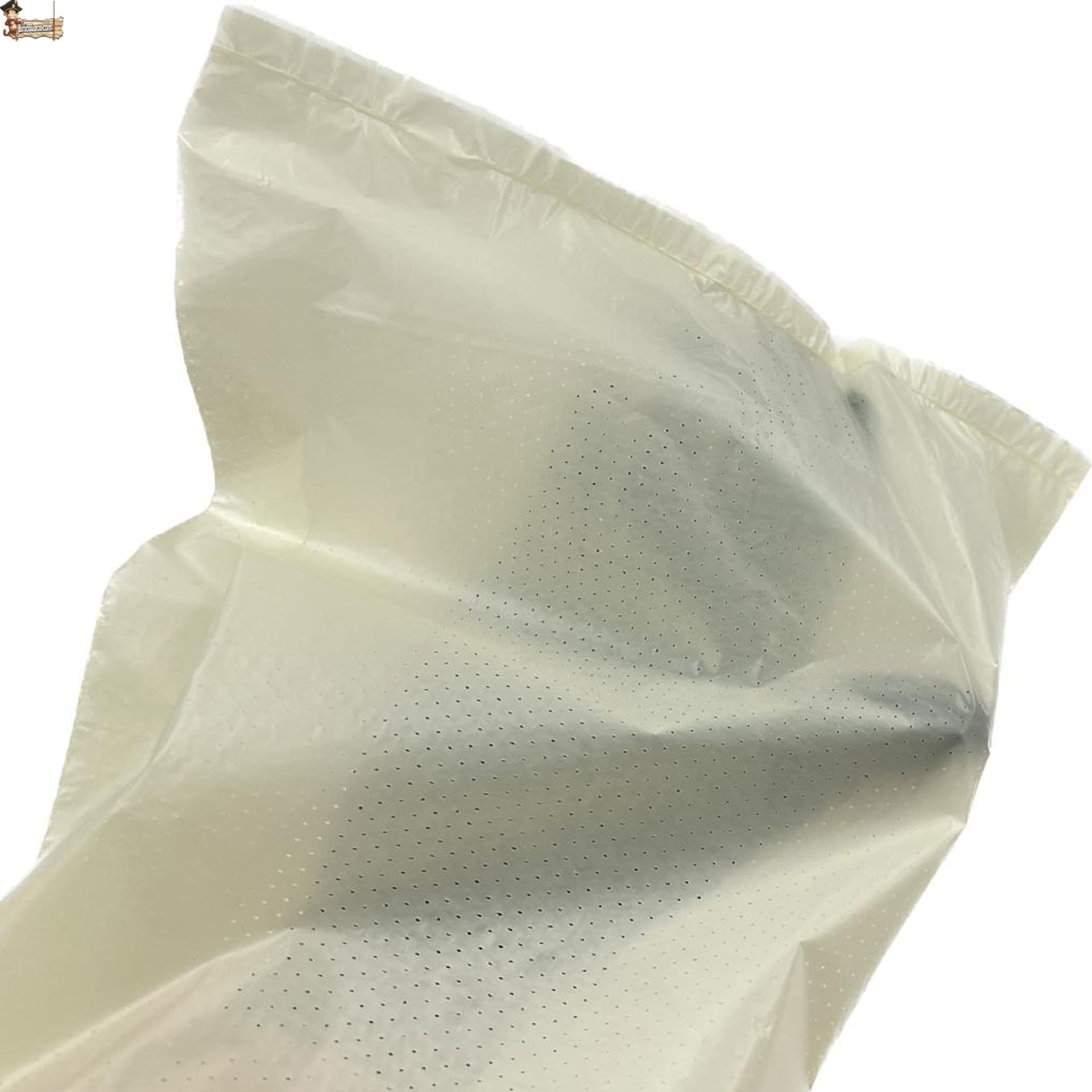 BricoLoco.com Pack 100 Bolsas de Papel para protección de Melocotones y Otros Frutos, racimos Uvas Abierta por un Lado. Parafinadas y MICROPERFORADAS para Proteger de Insectos o pájaros. (100)