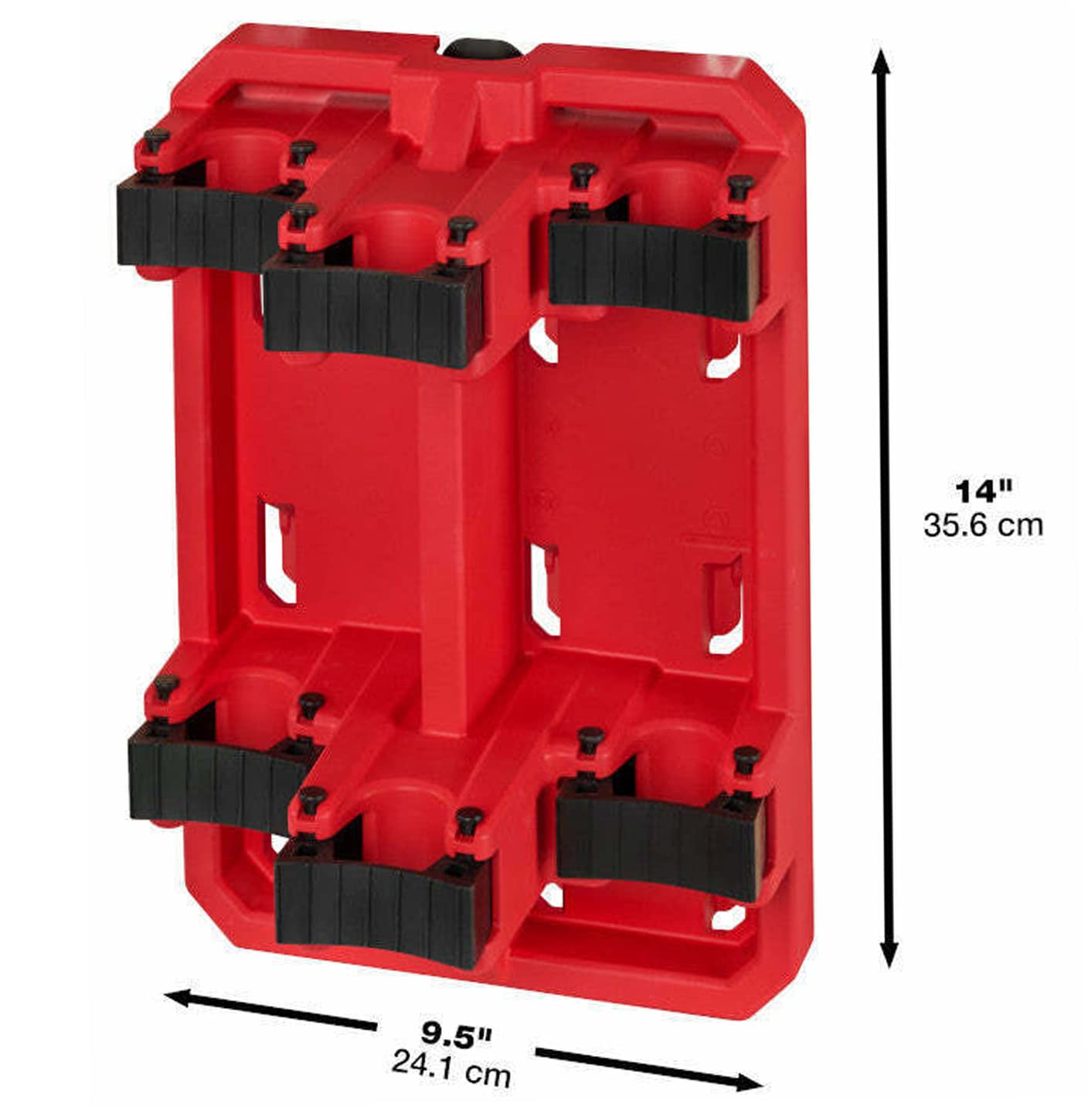Milwaukee PACKOUT Wall Mounted Tool Holder - Long Handle Organizer (48-22-8348)