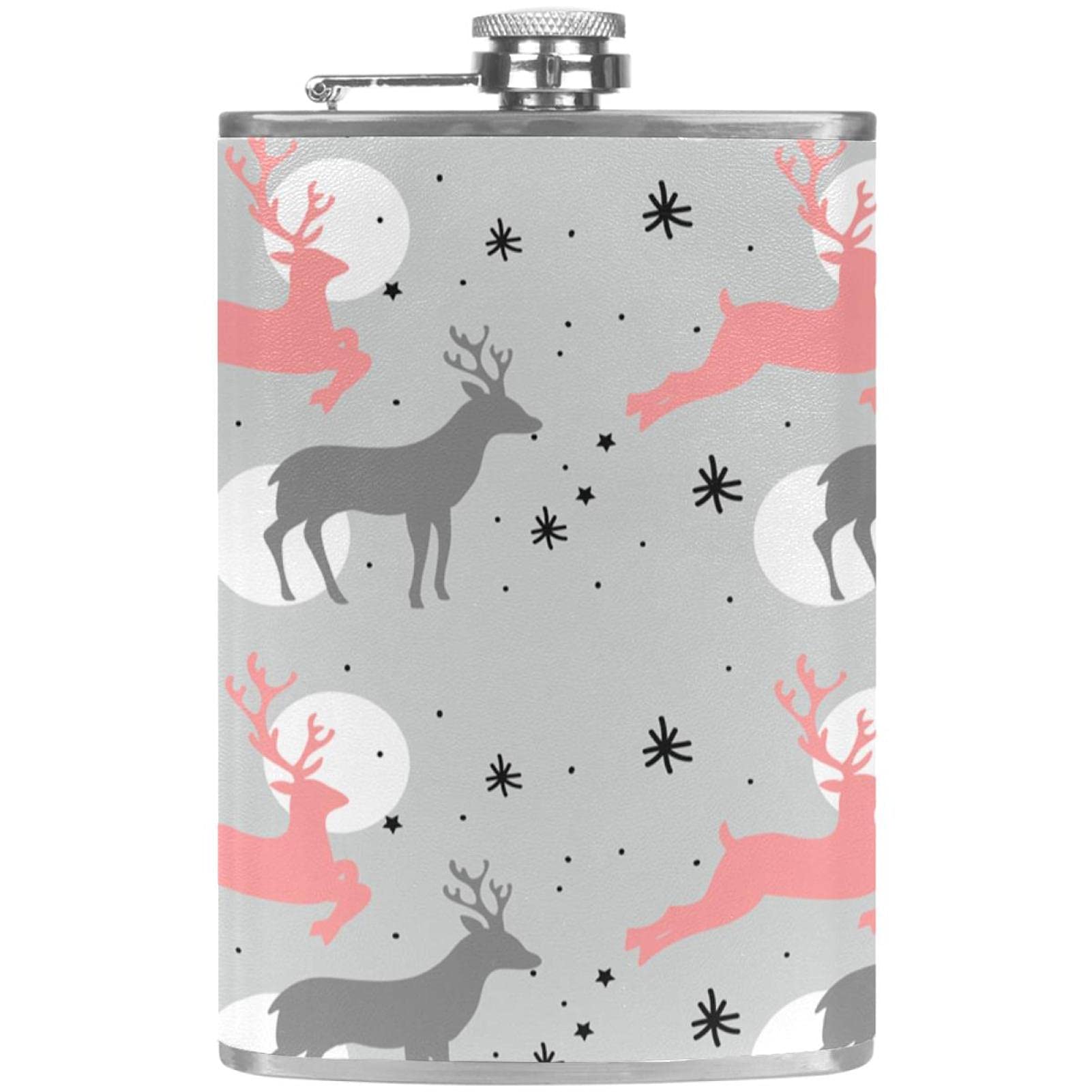 Flasque pour liqueur de Noël avec entonnoir pour barbecue