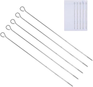 50pcs Tattoo Needle Stainless Steel Disposable Health Safety Tattoo Needle 5M1/7M1/11M1 Tattoo Needle (5M1)
