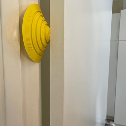 Miniatura 5 de Pekasa - Tope de puerta redondo, tope de puerta único, tapón de puerta de goma, topes de puerta para parte inferior de la puerta, topes de puerta