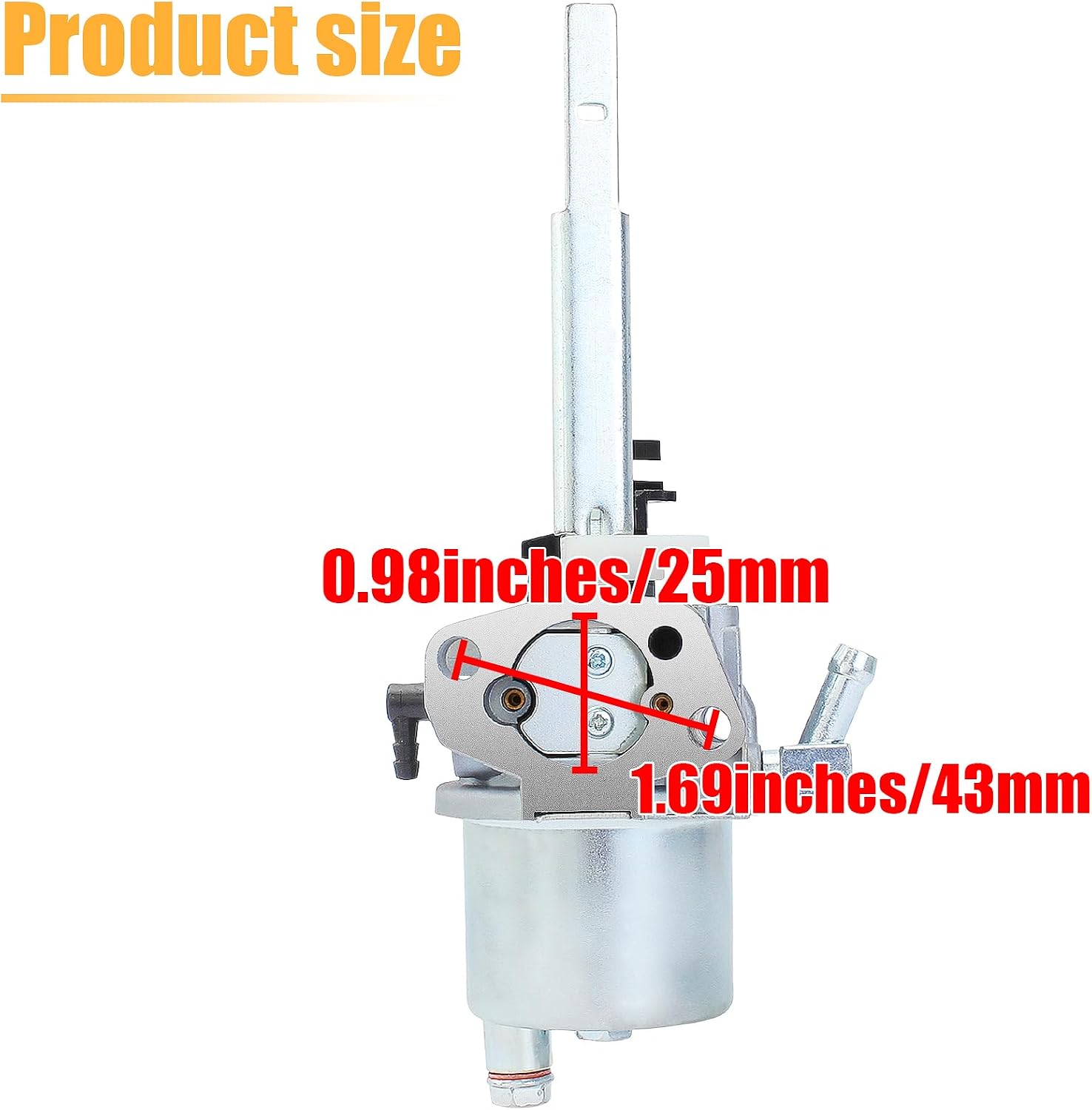 Carburetor Compatible with Ariens Sno-Tek 920024 920025 920400 920401 920402 920406 938034 920313 920314 920318 920321 920325 21'' 22" 24" 28" Snow Blower 587154101