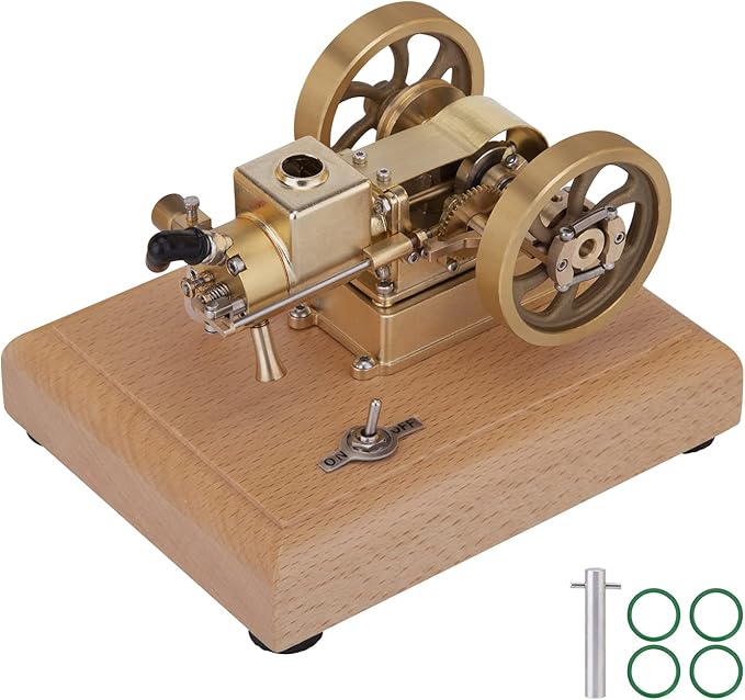 DWIU 1.6cc Hit and Miss Engine Model Kit, Mini FourStroke