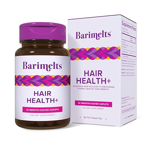 Barimelts Hair Health+ - Ayuda a reducir el adelgazamiento del cabello para usuarios de GLP-1 o pacientes bariátricos - Suplemento para el