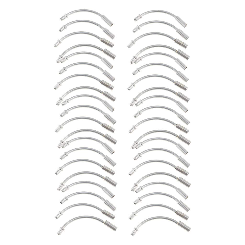 Harilla 200PCS 90 DEGREE BIKE FLEXIBLE brake TUBE CABLE LINEAR PULL NOODLE GUIDE HOSE