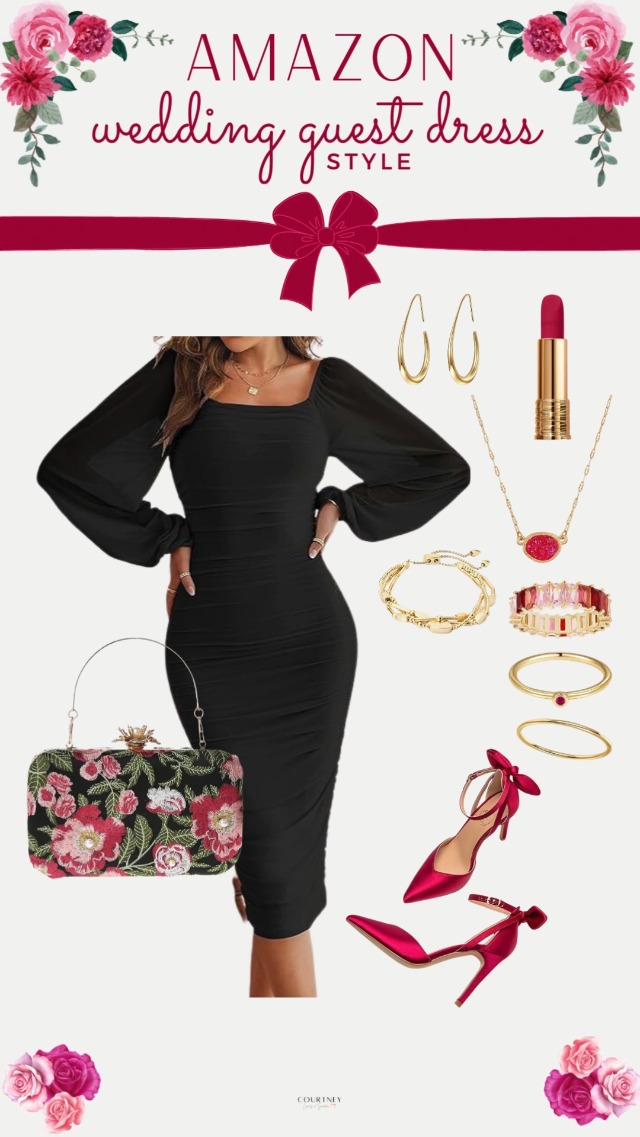 berry wedding guest dress Watch Winter Look with Pink Accents on Amazon Live This dress is designed PROCESSING TIME:3 week processing + 2 weeks shipping* Classic Pasta Salad sustainable brand
