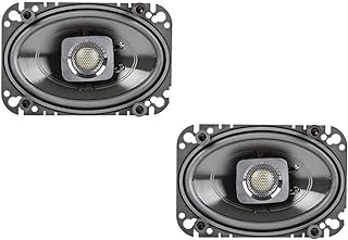 DB462 DB+ Series 4" x 6" Coaxial Speaker for Car & Marine, 2-Way Boat & Car Audio Speaker, 50-22kHz Frequency Response, Polypropylene Woofer Cone & 3/4" Silk Dome Tweeter, Easy Installation