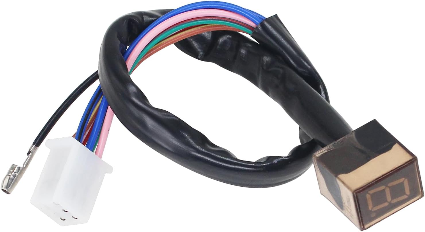 Speedometer Indicator Motorcycle Led Digital Gear Indicator Display Shift Lever Sensor Universal Aftermarket Parts. (1)