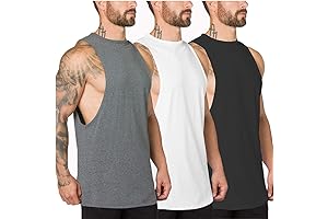 Muscle Killer Men’s Cut Sleeves for a Muscular Look Gym Workout Stringer...