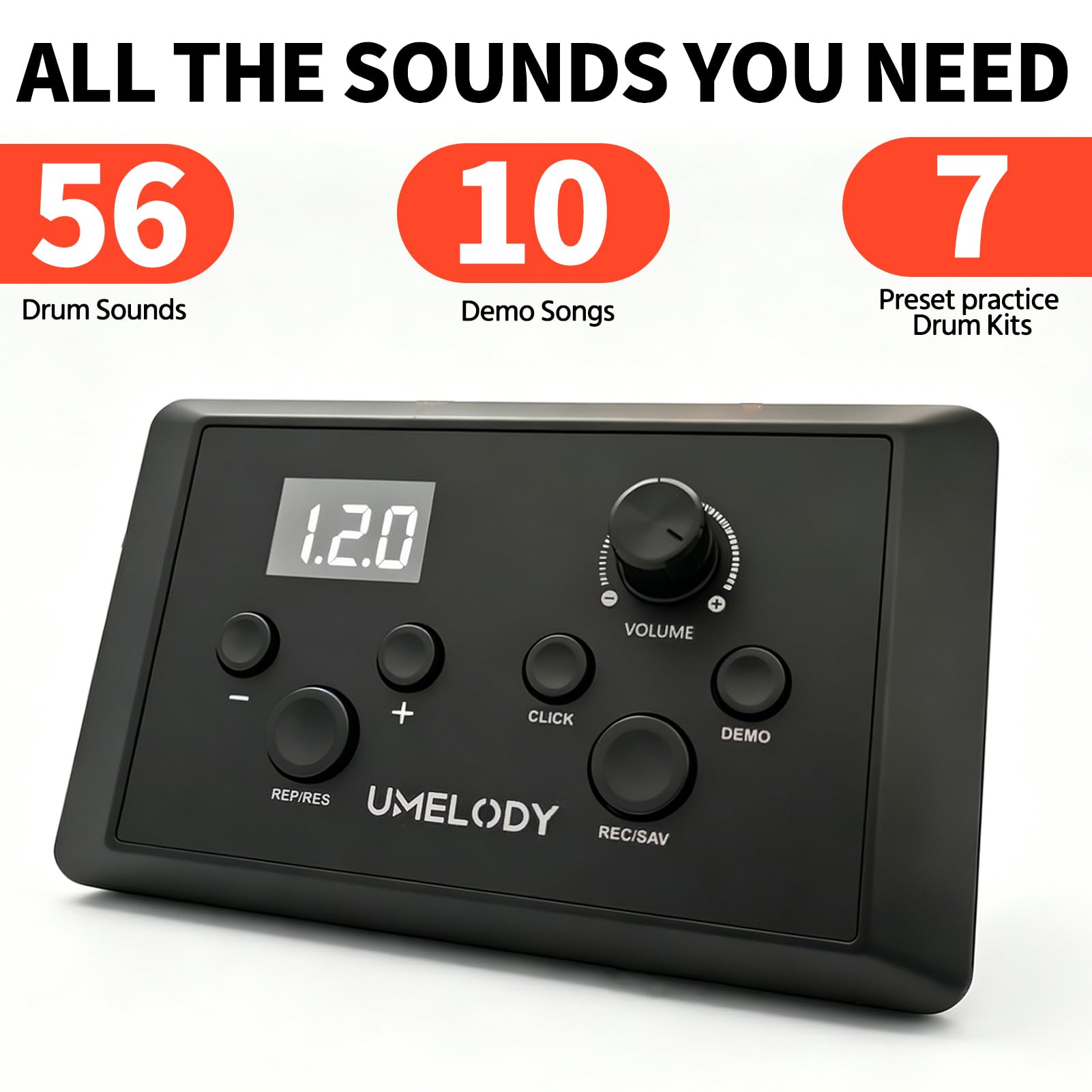 Amazon | Umelody 子供用電子ドラムセット 初心者向け コーチ機能