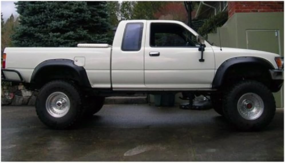 Bushwacker 31019-11 Toyota Cut-Out Fender Flare - Front Pair