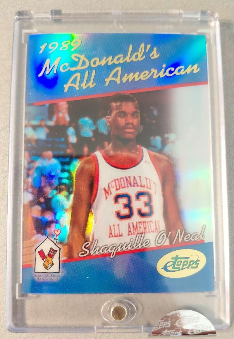 SHAQUILLE O'NEAL 2006 eTopps Uncirculated McDonalds #6 NM+-MT+ Basketball Magis