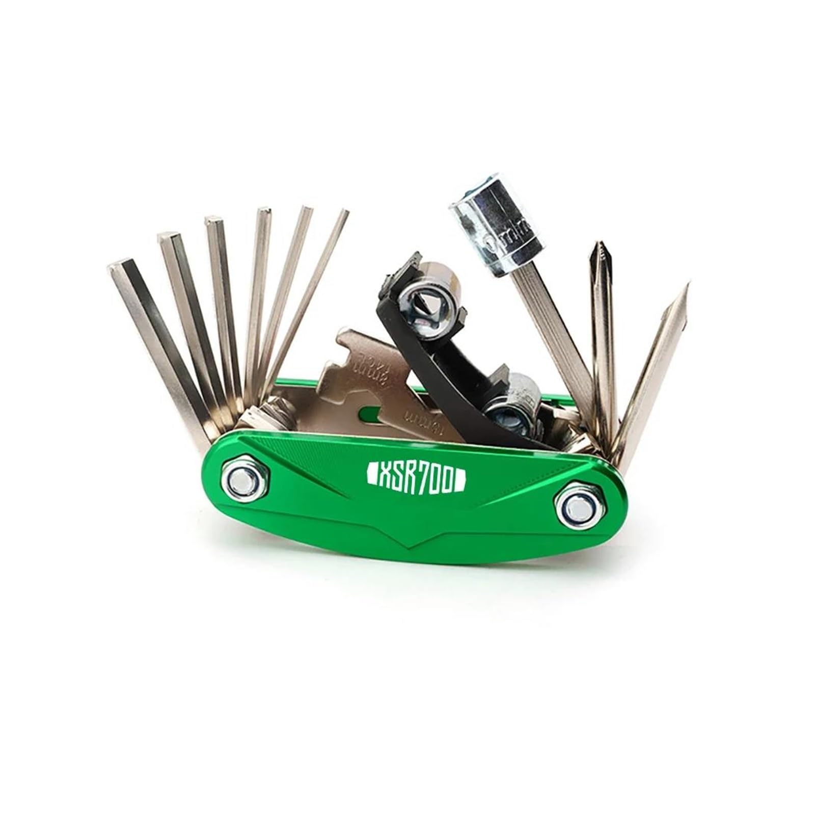 Screwdriver Wrench Multifunctional Screwdriver for XSR700 XSR900 XSR 700 900(Green)