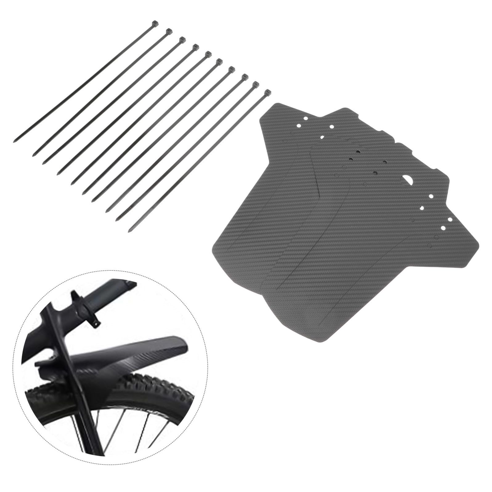Abaodam Guardabarros para Bicicleta De Mudguard Profesional Antisalpicaduras
