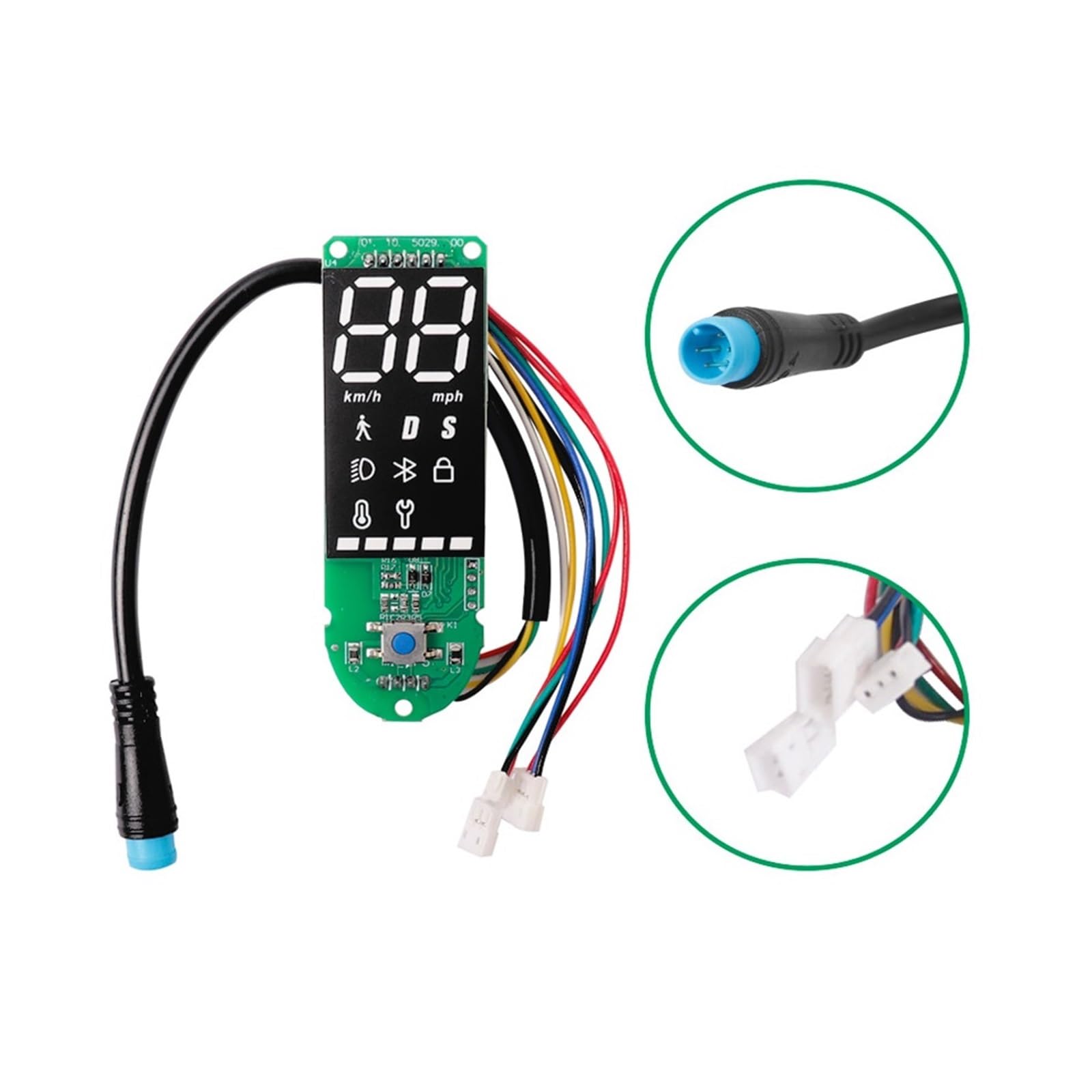 Placa de circuito de reemplazo de cubierta del tablero Tablero compatible con accesorios for patinete eléctrico M365 Pro 2 Placa de circuito BT compatible con accesorios Pro 2 Tablero de repuestos for