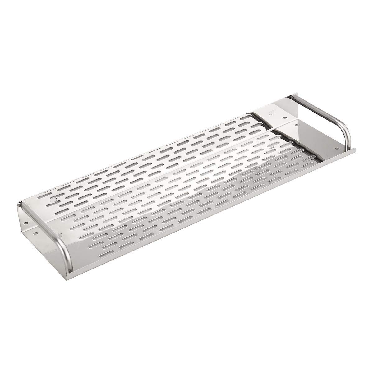 Bathroom Shelf Organizer Shower Caddy With Towel Bar Wall Mounted Storage Rack With Traceless Stainless Steel
