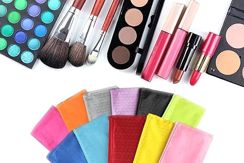 Miniatura 5 de Bolsa impermeable con cremallera azul, 12 piezas, para maquillaje, facturas de maquillaje, suministros de oficina, accesorios de viaje y suministros