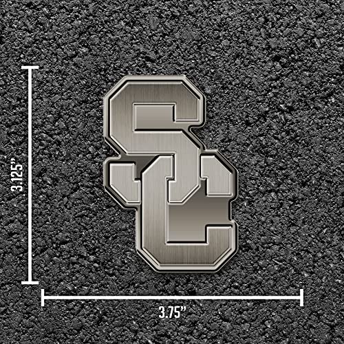Image of NCAA Standard Antique Nickel Auto Emblem for Car /Truck /SUV