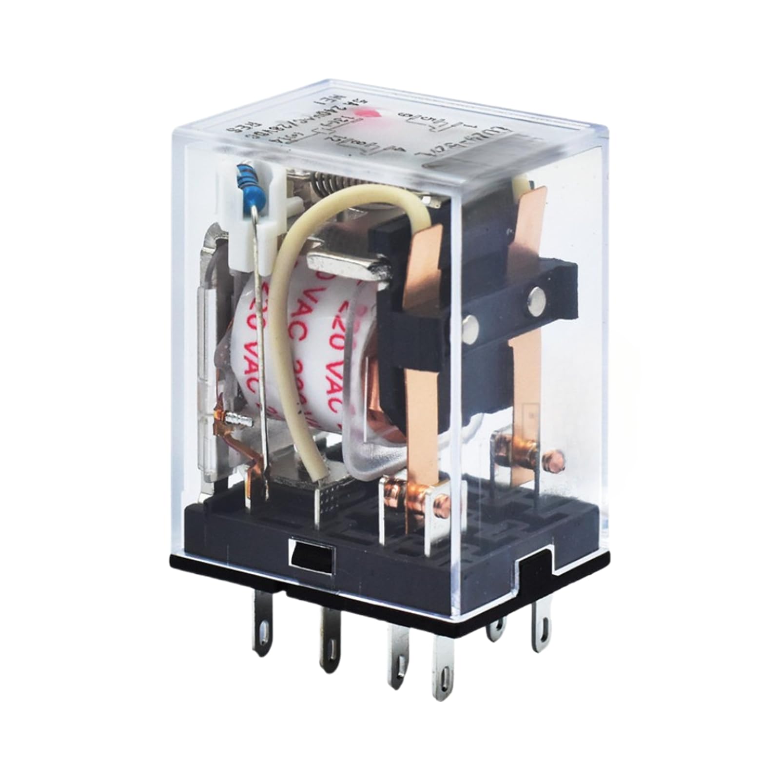 Relais CDZ9-52P AC220V à commutation rapide pour automatisme industriel - 2