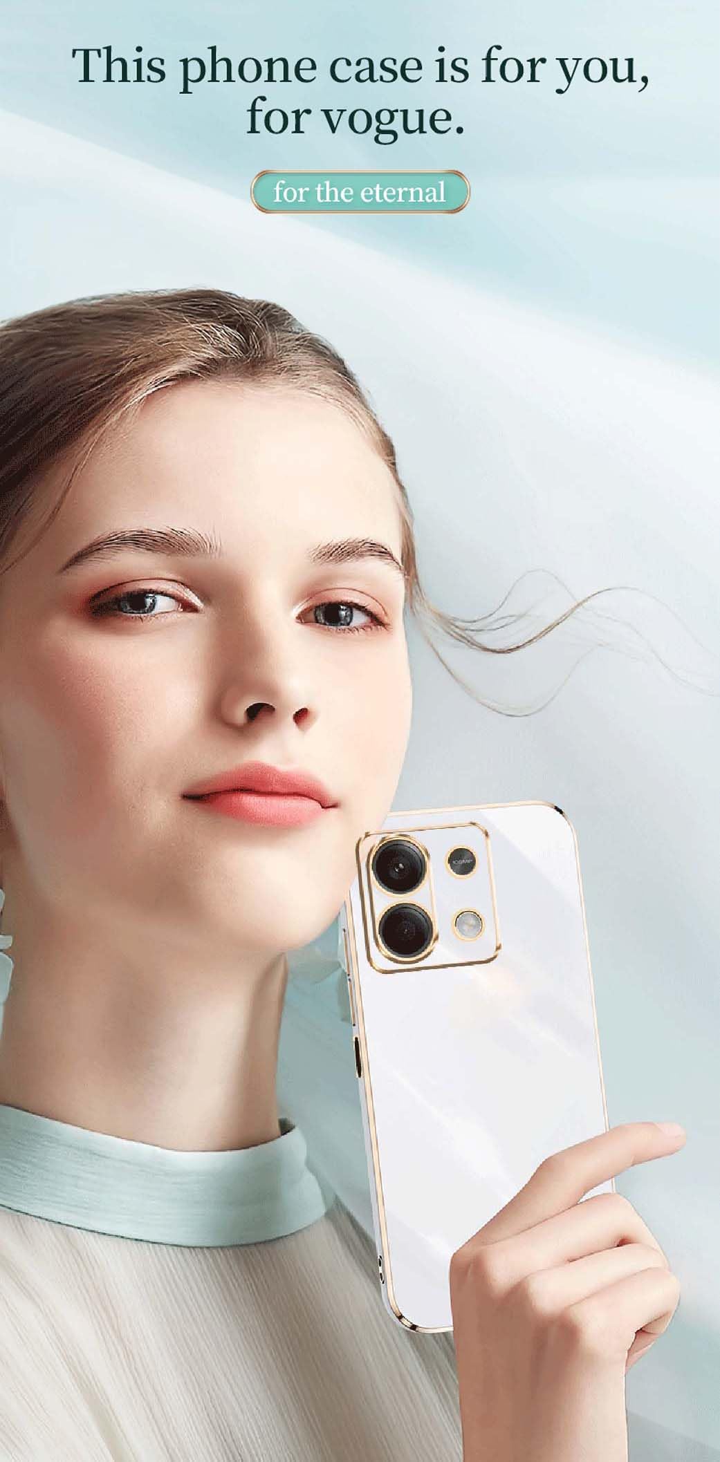 HAOYE Handyhülle Für Honor 400 5G – Ultradünn, TPU, Galvanisiert, Stoßsicher In Rosa