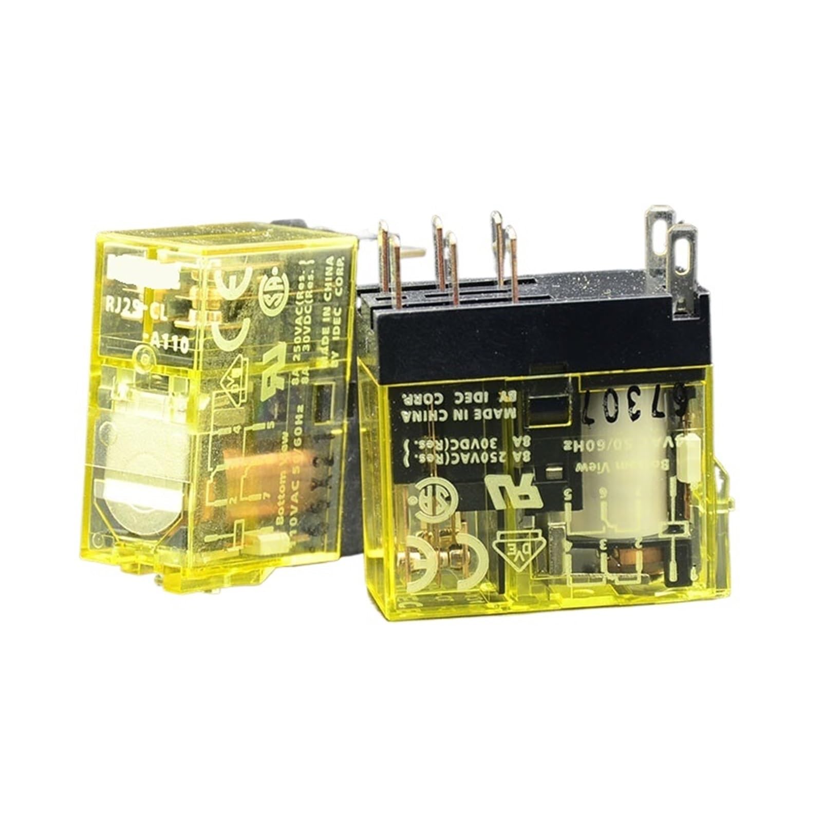 NACODLUL 10pcs Relay RJ2S-CL-A110 RJ2SCLA110
