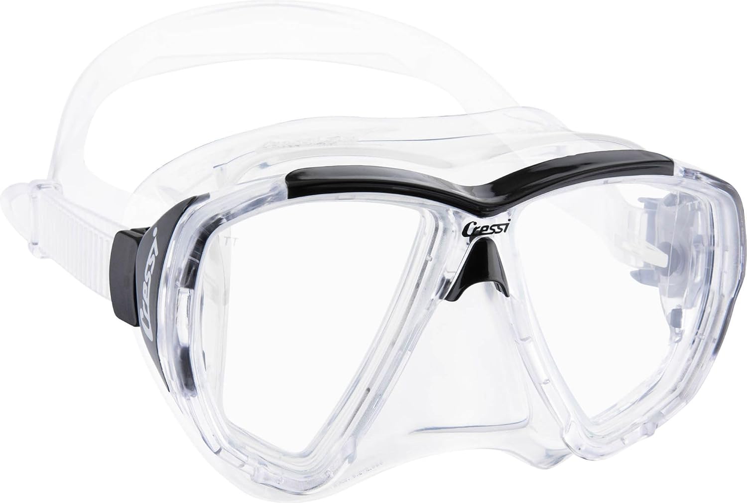 Cressi Adult Dive Mask with Inclined Lens for Scuba Diving - Optical Lenses Available - Big Eyes - Made in Italy - Image 2