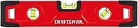 CRAFTSMAN 9-Inch Magnetic Torpedo Level with Rare Earth Magnets & 3 Vials - CMHT43191 Toolbox Essential