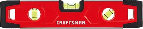 CRAFTSMAN Nivel de torpedo, magnético, 9 pulgadas (CMHT43191)