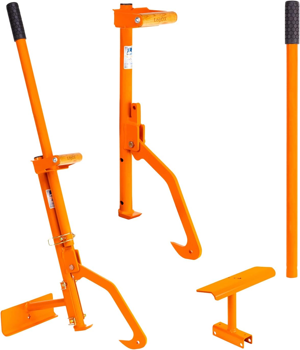 LogOX 3in1 Forestry Multitool The BackSaving Log Hauler, Cant Hook