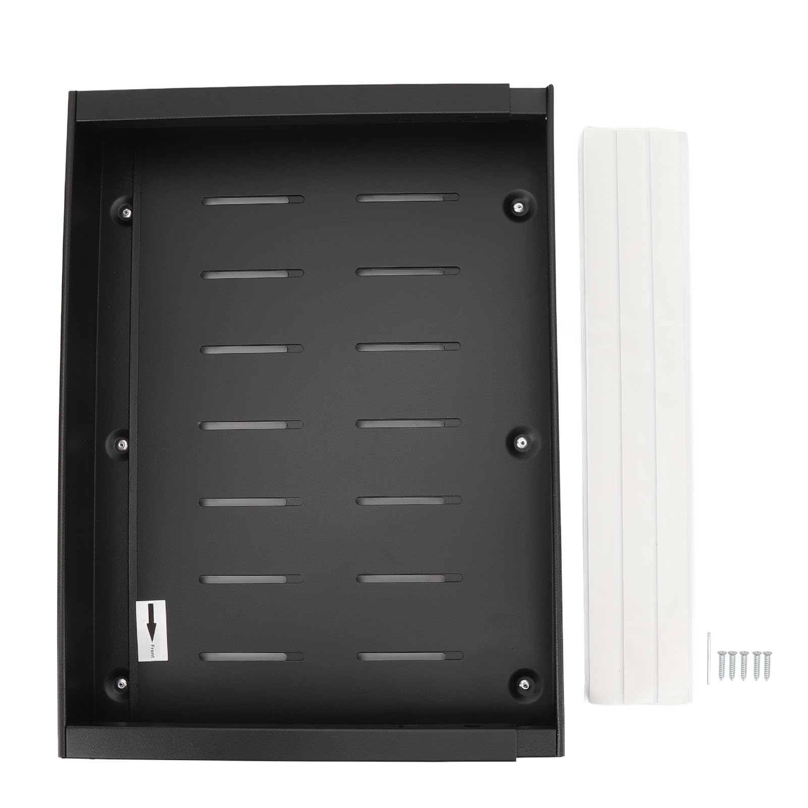 Sxhlseller Regulowane, Wysuwane Organizery do Szafek Kuchennych Metalowe Szuflady do Organizowania Butelek i Misek na Przyprawy w Szufladach Kuchennych (BLACK)
