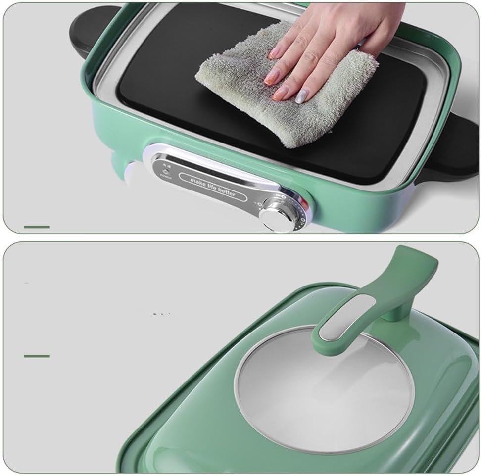 Multi-functional Electric Cooking Pot Hot Household Barbecue Rinse Integrated Fried