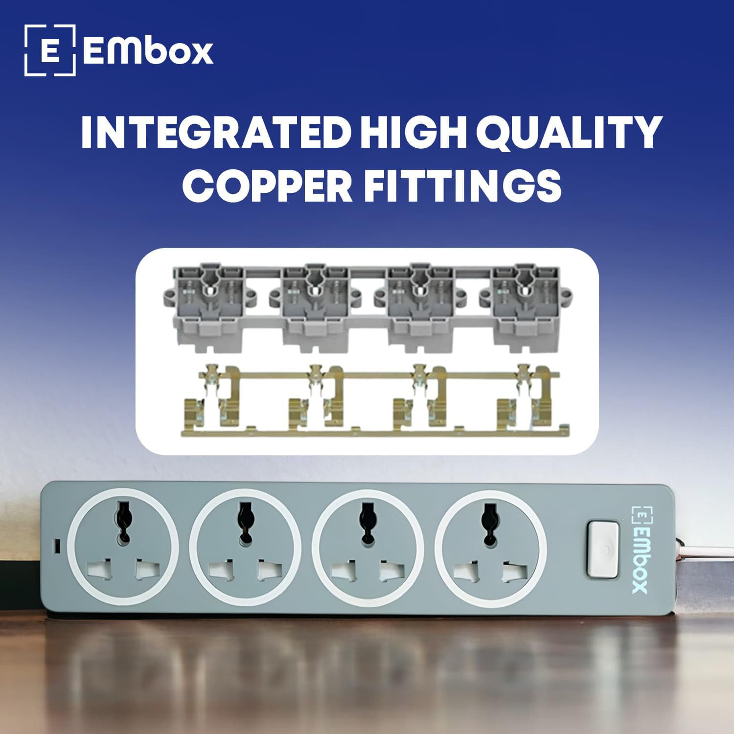EMBOX 10A Extension Board - Master Switch & Safety -5 EMBOX 10A Extension Board - Master Switch & Safety -5