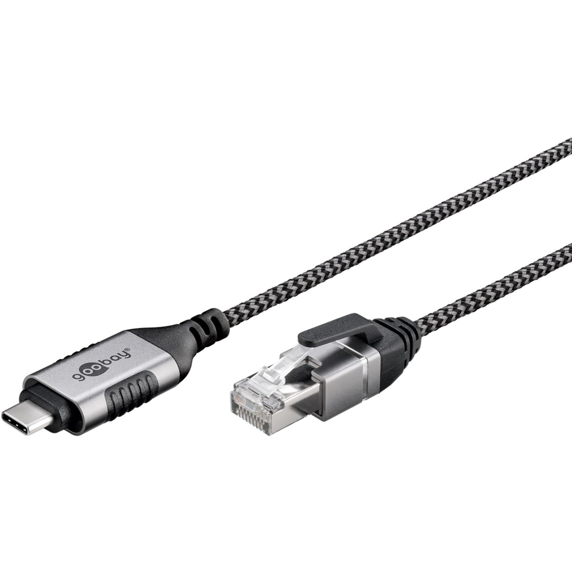 Goobay USB-C auf RJ45 Ethernet CAT 6 Kabel