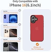 Vista 588 de Yriklso Strong Magnetic Case for iPhone 11 [Compatibilty with MagSafe] Protective Shockproof Cover Phone Case for iPhone 11 6.1" Frosted Purple