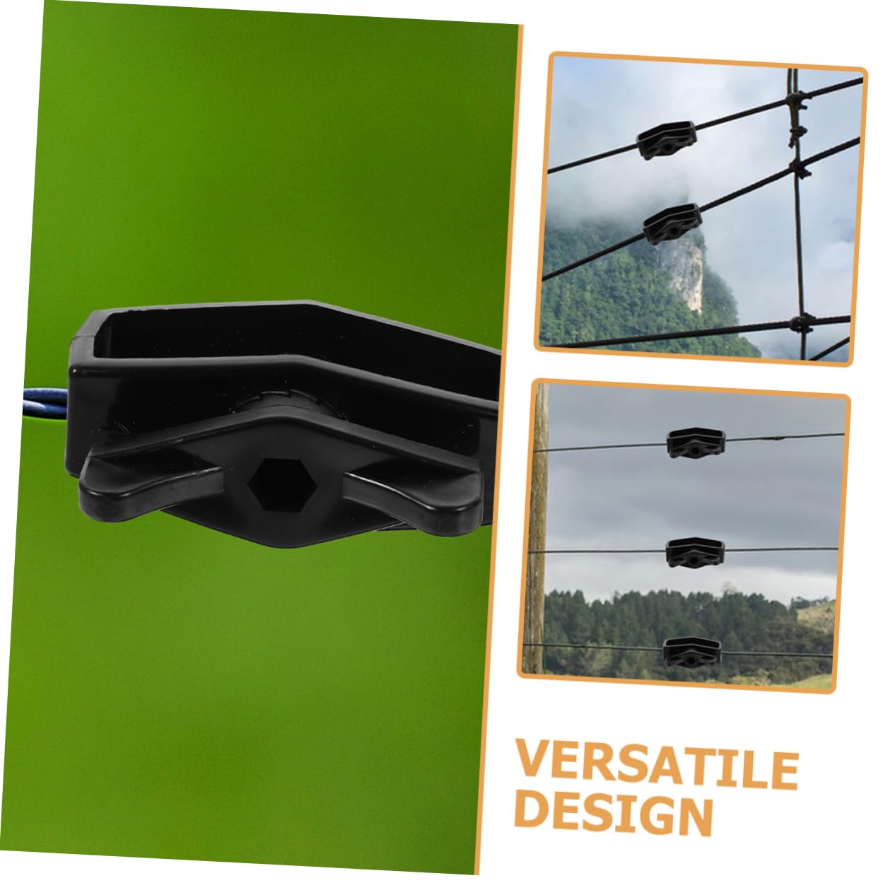 Toddmomy 32pièces Tendeur De Câble Métallique Multi-Fonction pour Clôture De Jardin Résistant Et Portable Outil De Tension pour Corde Et Fil