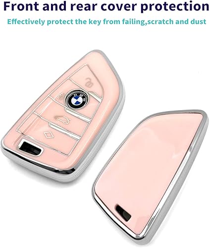 Miniatura 49 de Adecuado para llaves BMW. La funda avanzada de TPU suave es compatible con llaves X1 X3 X4 X5 X6 X7 M5 M6 1 3 4 5 6 7 GT5 GT6 llave de protección