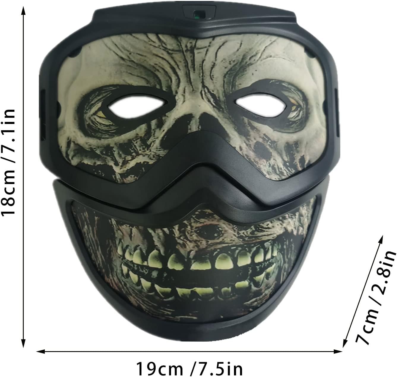 変装マスク ハロウィン仮装 仮面 フリーサイズ 面白い パーティーなど場合に最適 お面 ハロウィンマスク 小物 おもしろマスク マスク光る１d Led光る マスク光る１a 仮装 フェスティバルデコレーション マスク ホラーマスク 光る Usb充電式 文化祭 繰り返し利用可能