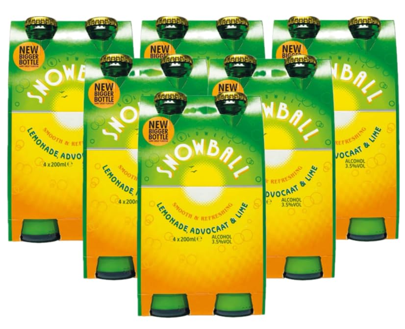 Snowball Take Home Pack of 6 x 4 x 200ML (Case of 24) 4 x 200ml Packs
