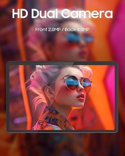 Miniatura 5 de 10.4 pulgadas Tablet Android 13 Tablet con funda de teclado Mouse Stylus 2 en 1 Tablets Set 16GB+128GB 1TB Tableta PC expandible 10.4 "2K HD
