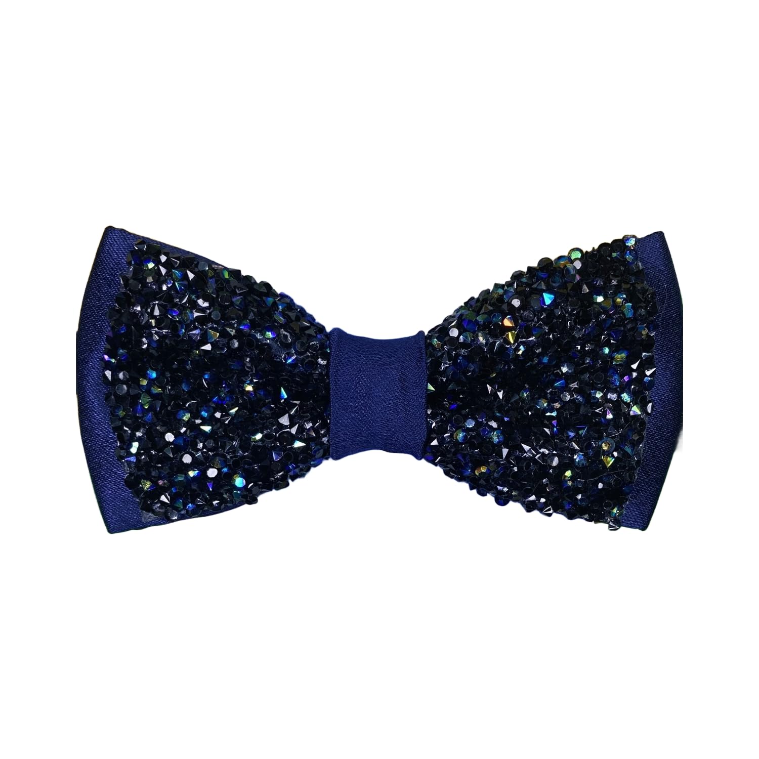 royal hues Men's Luxury Crystal Bow Tie – Handmade Adjustable Tuxedo Accessory for Wedding, Party, Prom & Formal Events-picture-45