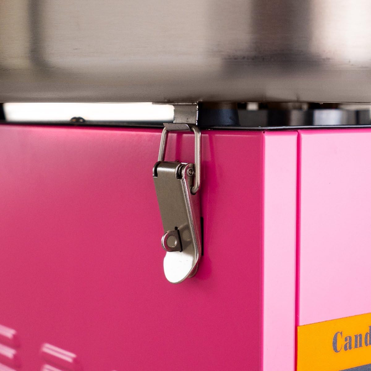 GastroHero Zuckerwattemaschine Profi Cotton Candy Machine für Gastronomie Jahrmärkte