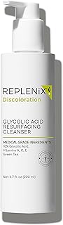 Replenix Glycolic Acid Resurfacing Cleanser - Medical Grade Brightening Face Wash, Exfoliating, Reduces Appearance of Pore...