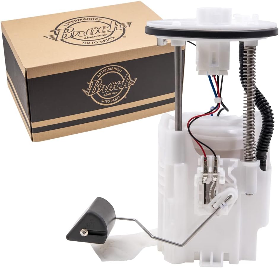 Brock Aftermarket Replacement Gasoline Fuel Pump Module Assembly Compatible With 2007-2011 Toyota Camry 2.4L/2.5L USA Built Without California Emissions