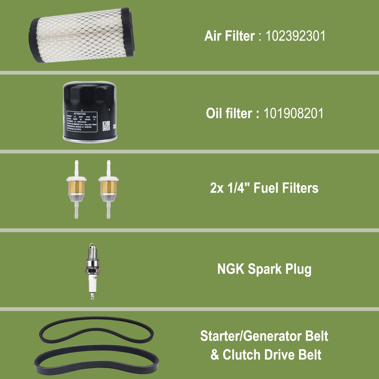 Golfwagen-Tune-Up-Set
