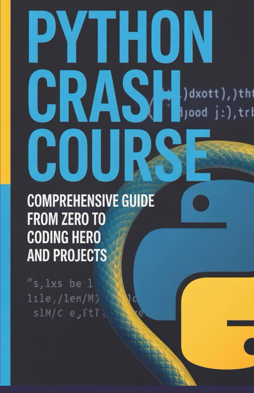 Python Crash Course: Comprehensive Guide from Zero to Coding Hero and Projects (Foundations of Programming & Web Development Series)
