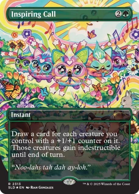 Magic the Gathering Secret Lair x Furby: Doo-ay NOO-lah​​ (Foil)